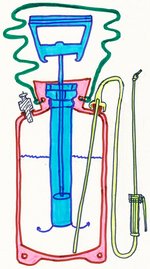 Druckspeicherspritze Druckspeicherspritze